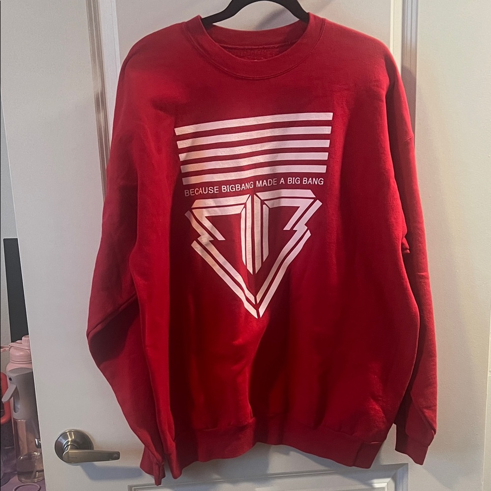 Hanes Red Graphic Women's Crewneck Sweater